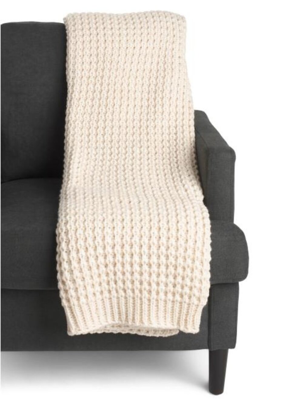 BROOKS BROTHERS Cozy Sweater Knit Throw
